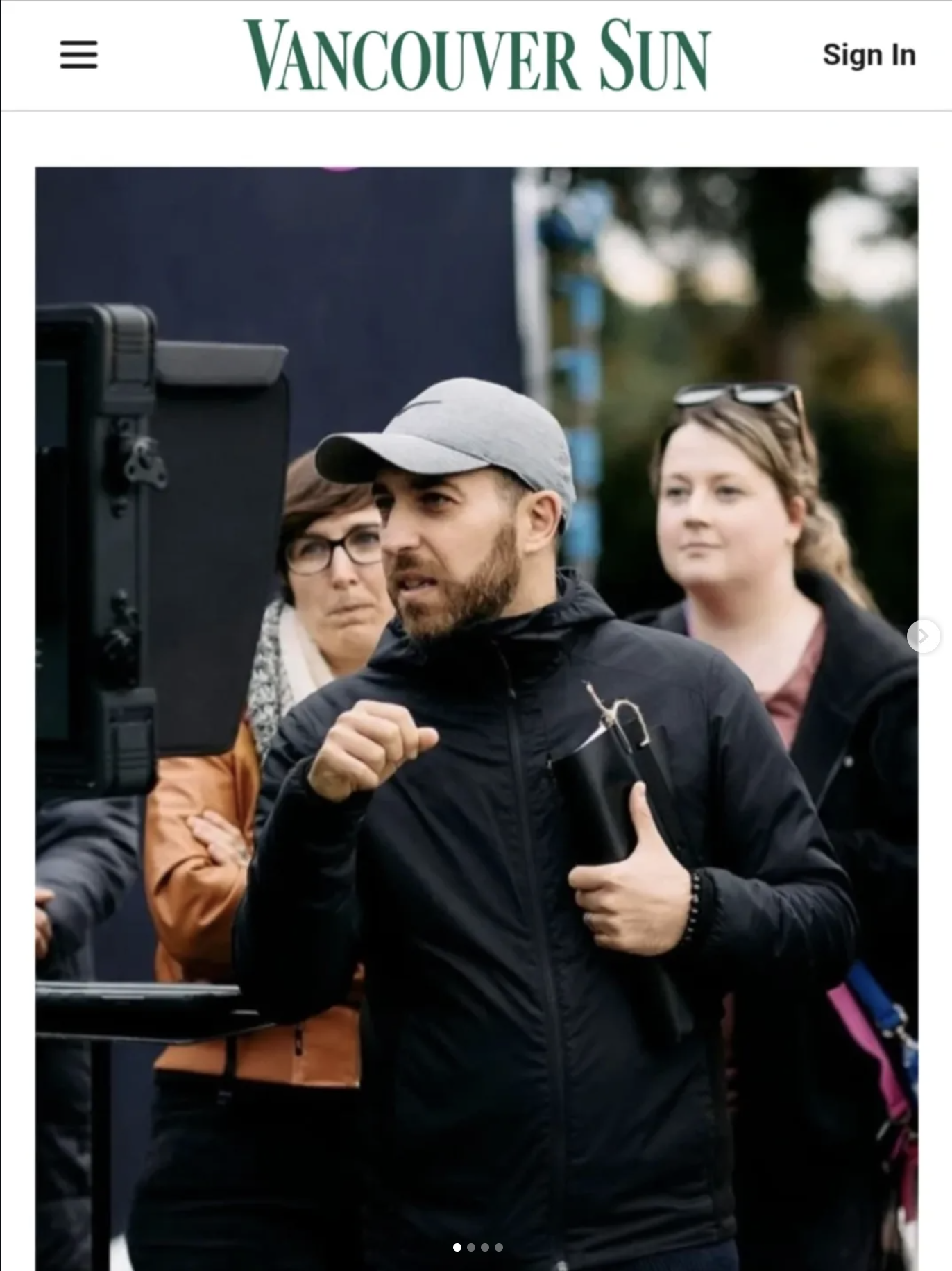 VANCOUVER SUN - Designed for smartphone viewing, vertical series are bringing work to Hollywood North