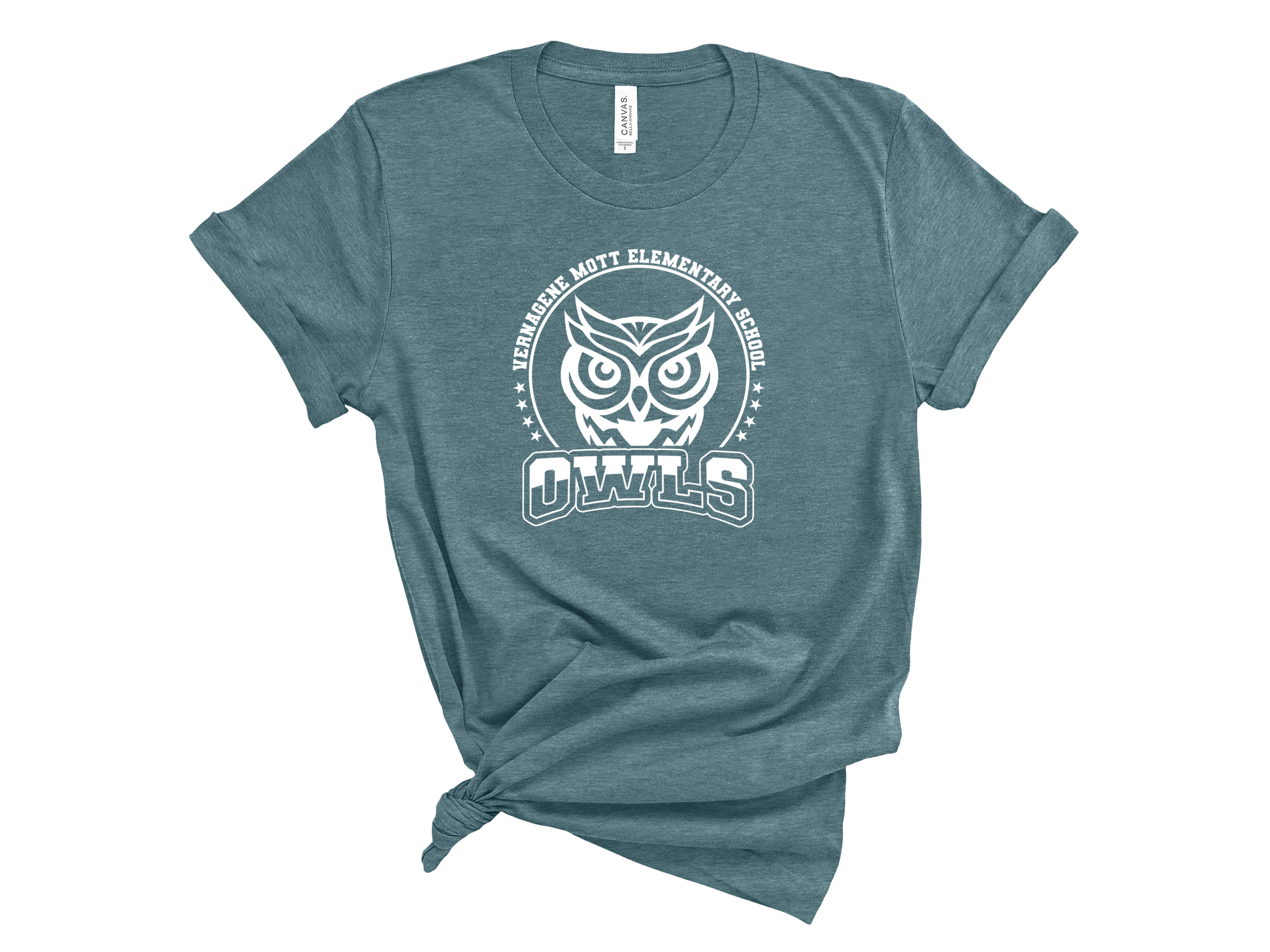 Teal Owl Tee