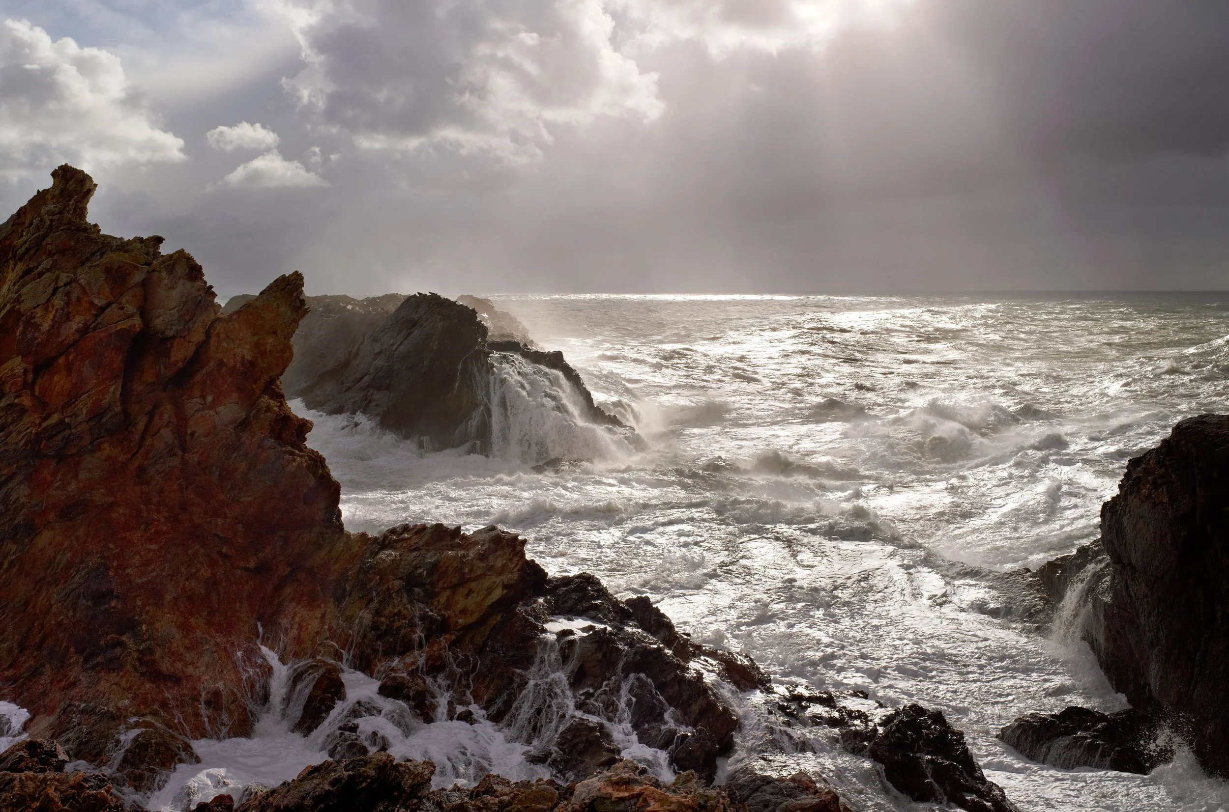 Belle-ile en Mer
Sous le sémaphore du Talut