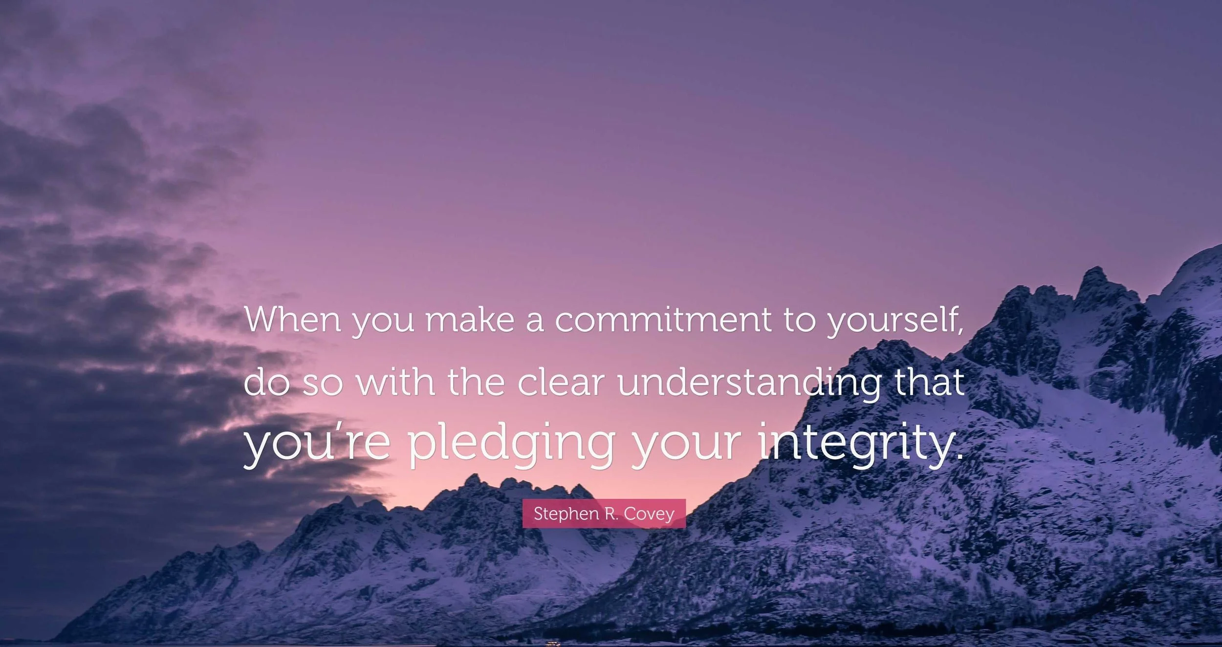 Clarity, Courage and Commitment