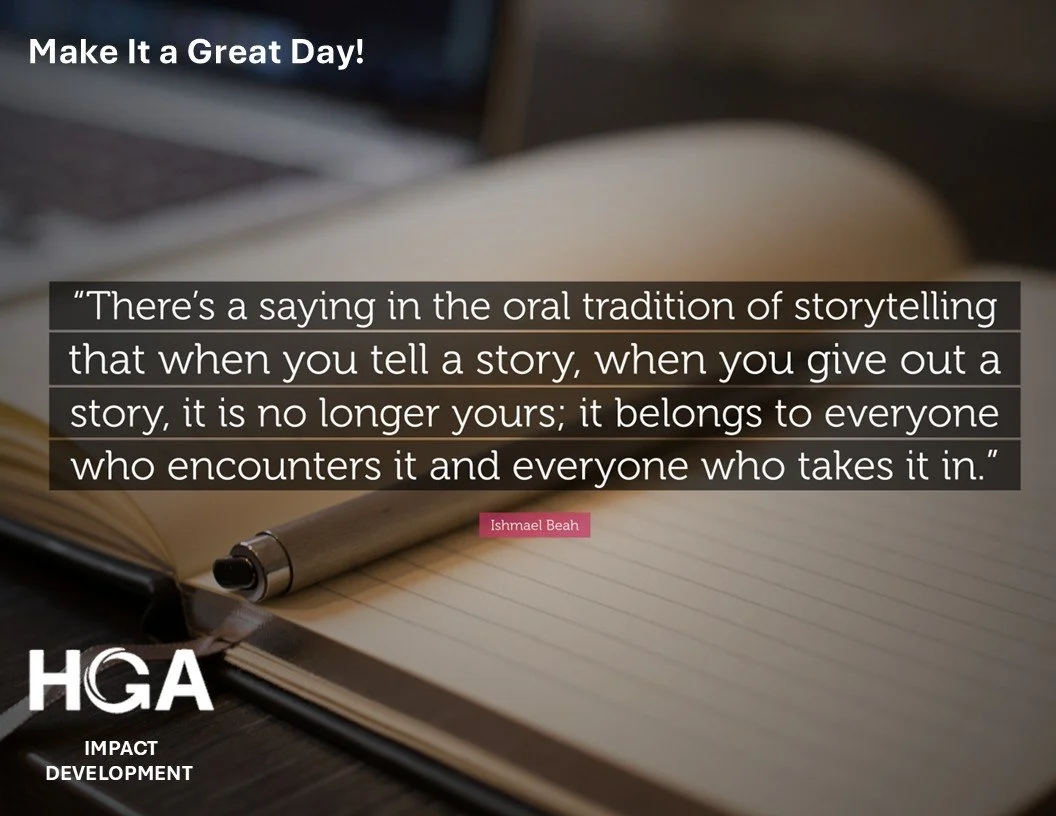 How to Tell a Good Story