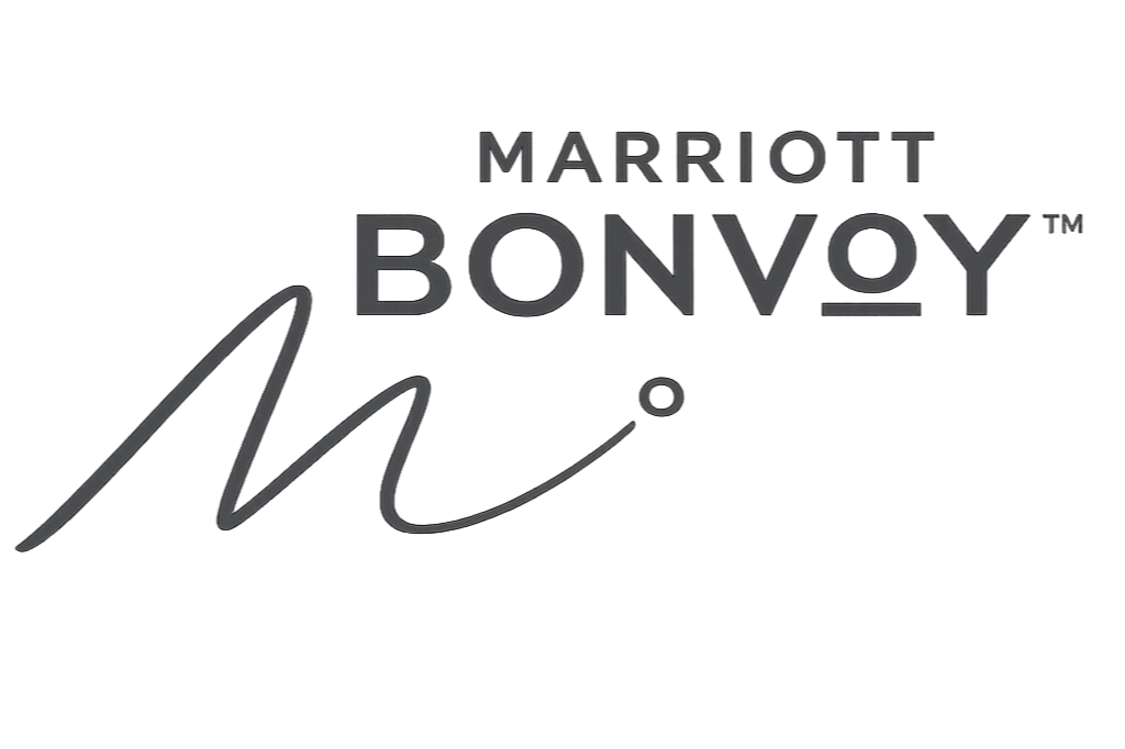Logo of Marriott Bonvoy hotel rewards program.