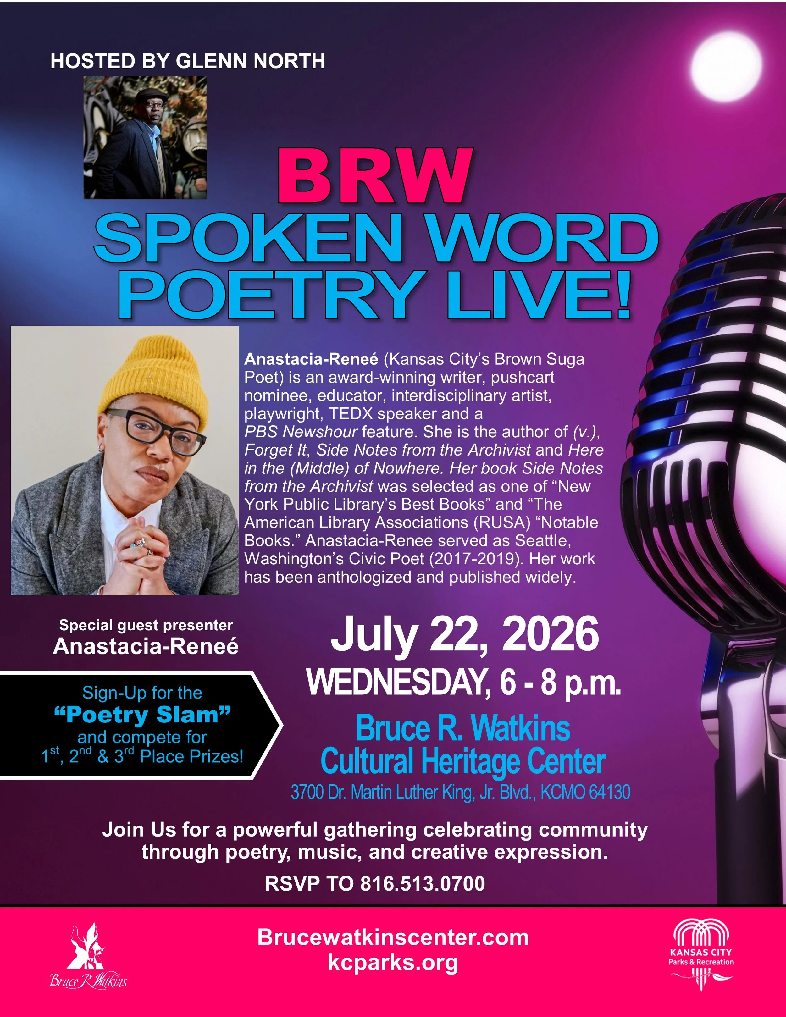 BRW Spoken Word Poetry Live! - Anastacia-Reneé&nbsp;
