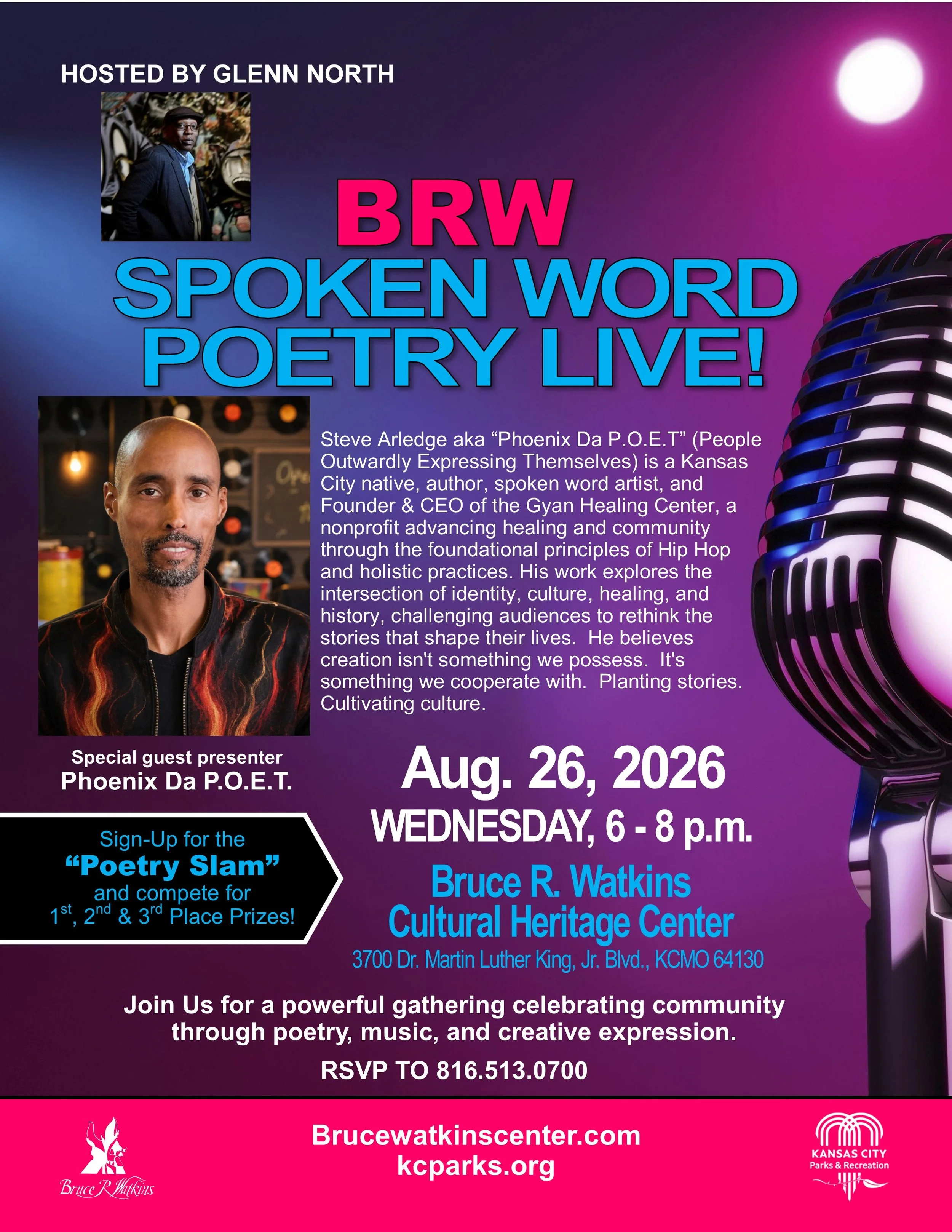 BRW Spoken Word Poetry Live! - Phoenix Da P.O.E.T.