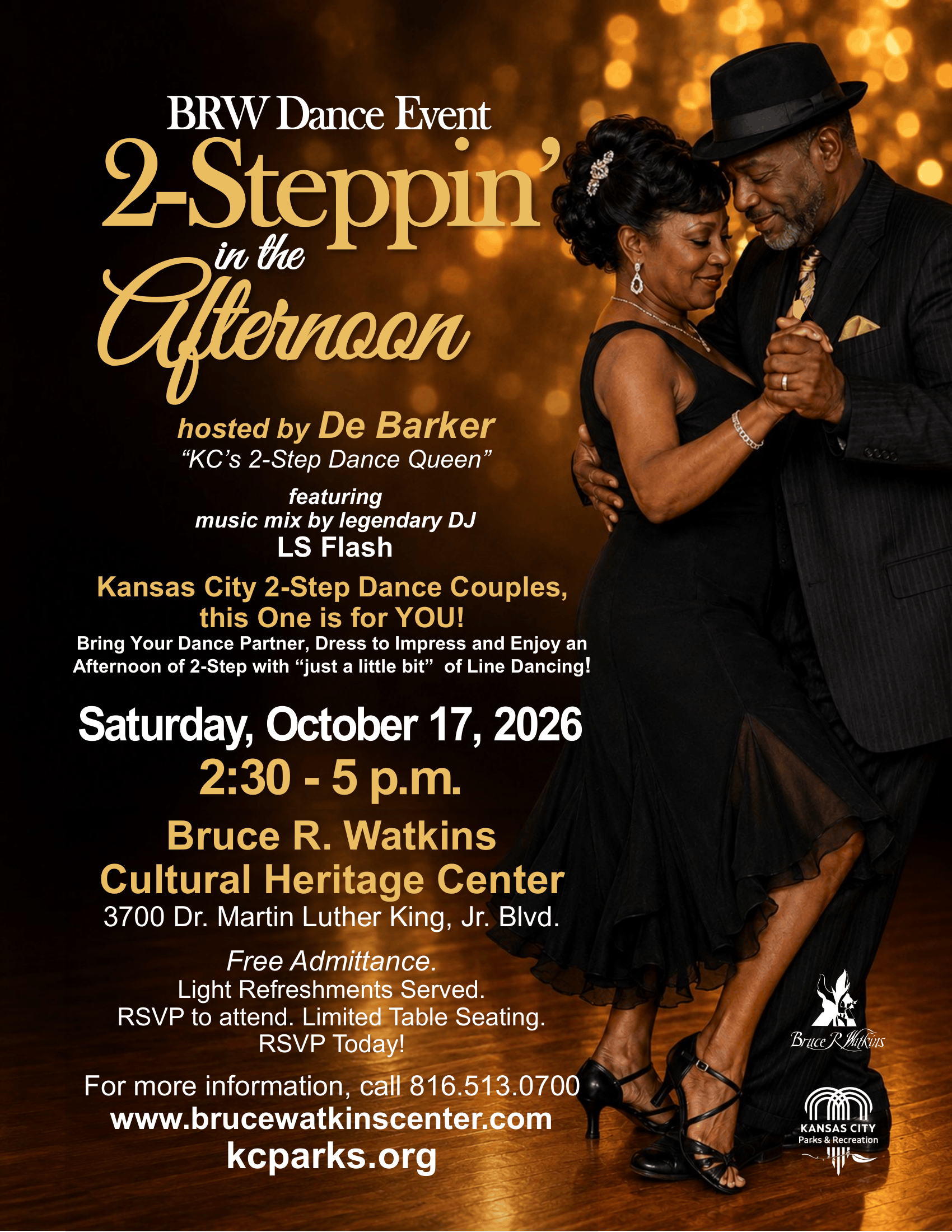 BRW DANCE EVENT - 2-Steppin’ in the Afternoon
