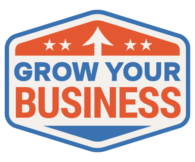 Grow your business badge.