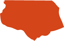 Corresponding map color for Hertford, Northampton, Gates, & Bertie Counties