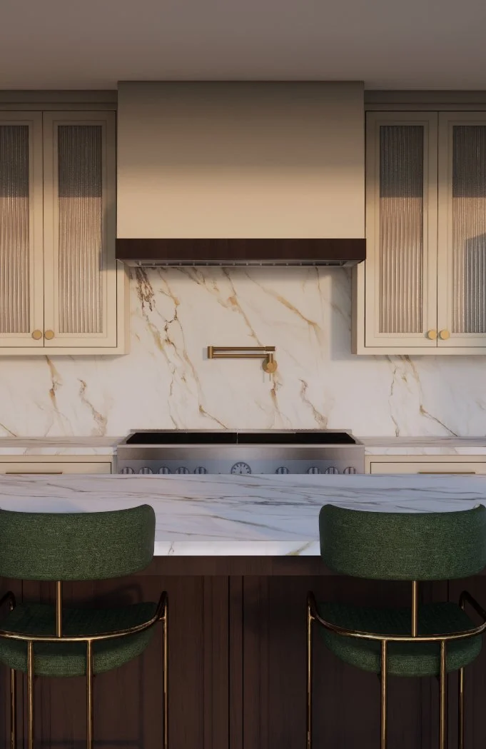 Rendering from Cabinetry Drawing