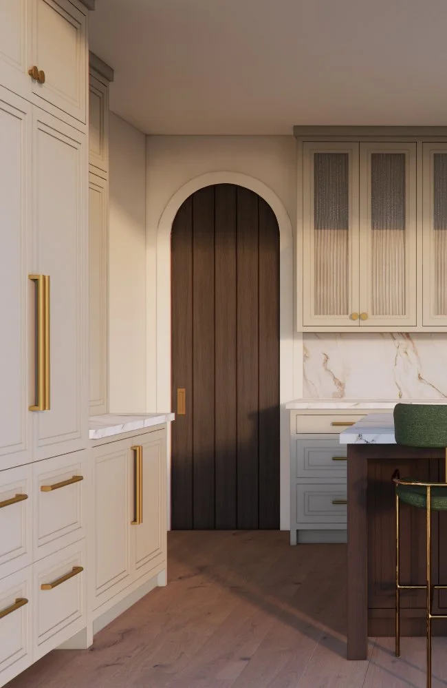 Rendering from Cabinetry Drawing