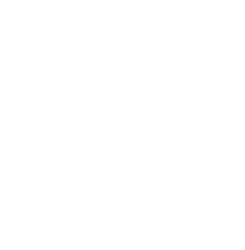White outline of a box with a star on it, on a black background.