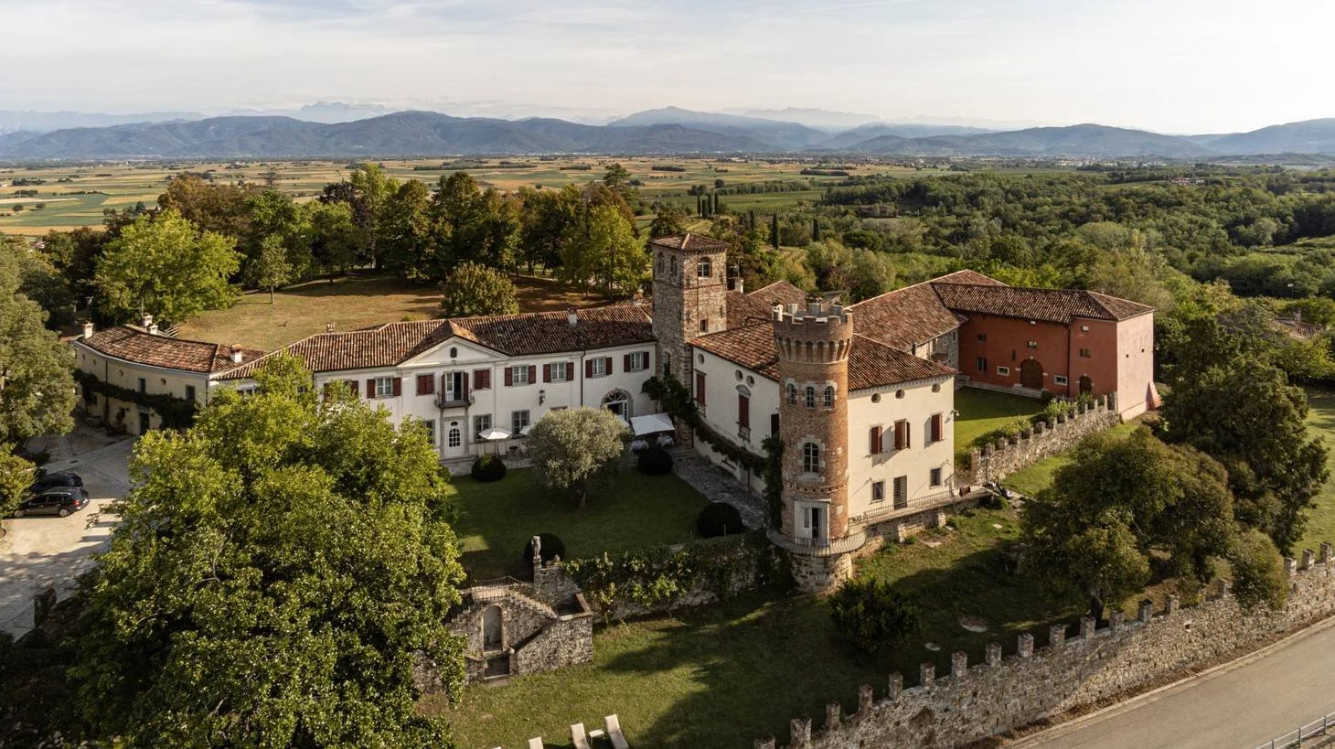 Castello di Buttrio, a historic wine estate in the Collio hills of Friuli–Venezia Giulia, northeastern Italy.