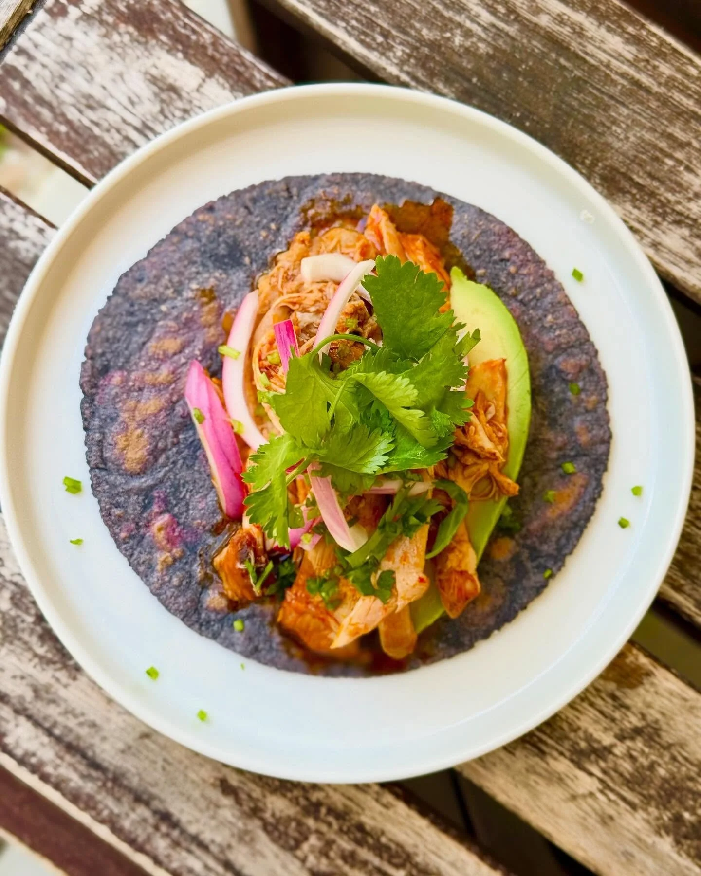 ✨We are always striving to get you all the very best San Diego has to offer to your plates! Now serving all tacos on organic heritage blue corn tortillas utilizing @somosmaizsd masa, the very very best! Come experience real delicious food with us 🙌?
