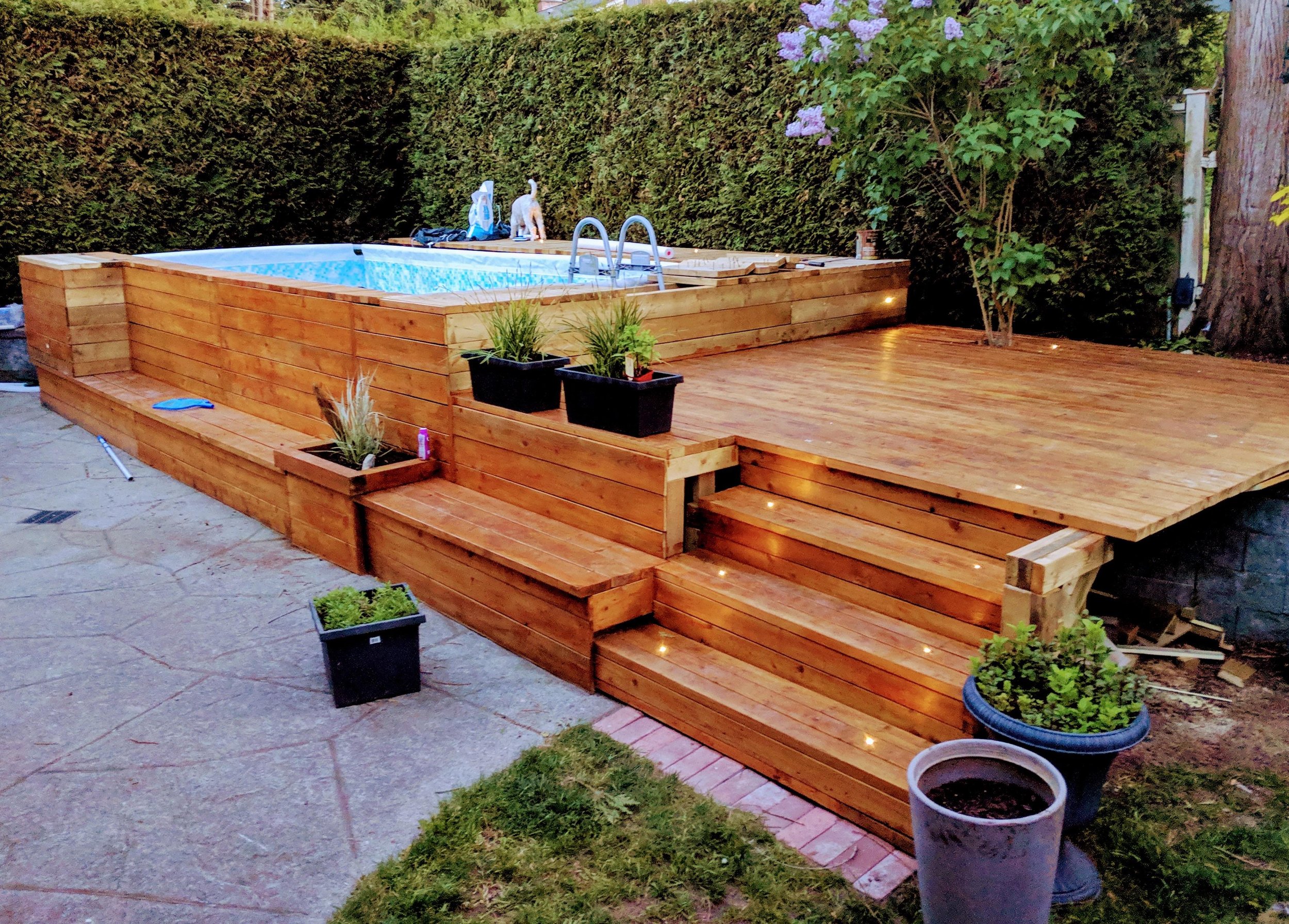 Above-Ground Pools and Spas
