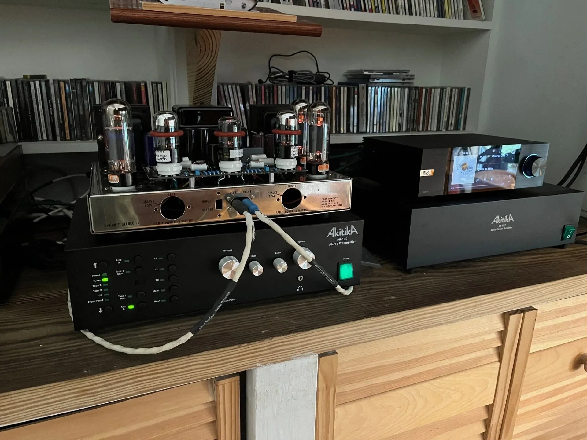Dyna-70 w/Auto Bias - Audio Set up