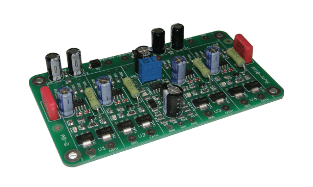 Module AB-Q for 4 tubes, PP & PPP amps, requires 6.3VAC & bias supply from the amps circuit