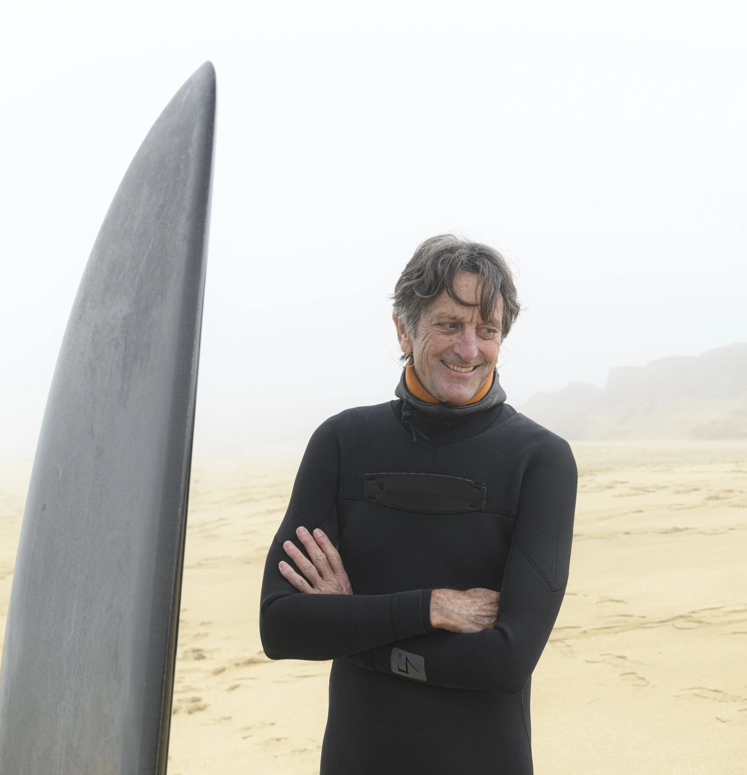 Steve Hawk at Montara Beach.