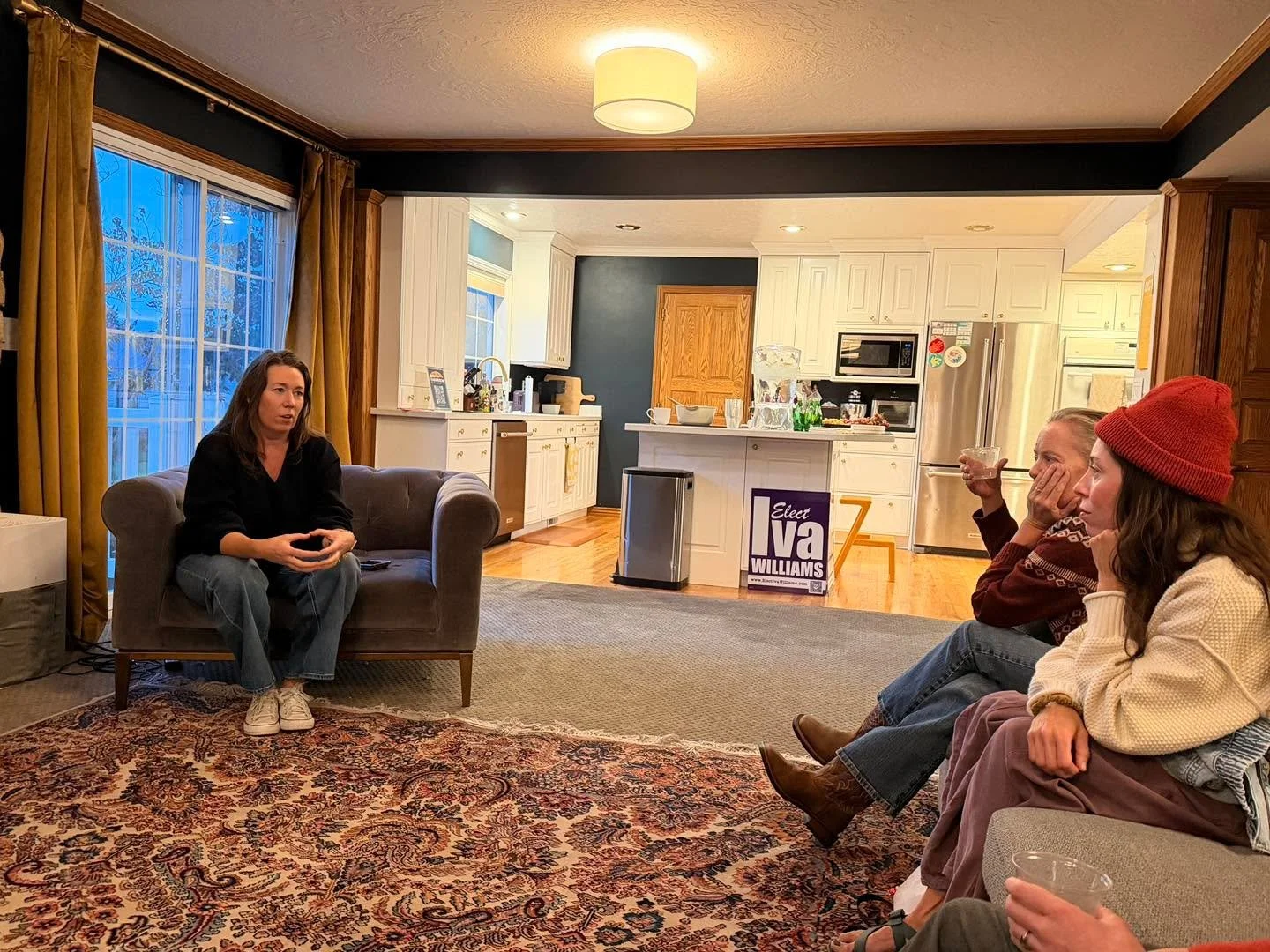 I&rsquo;m so grateful to Ann and Ryan for hosting our last cottage meeting for this campaign in their gorgeous home! 

We had a great time going over policies that will benefit the Great Salt Lake and better ways to support early education for kids.
