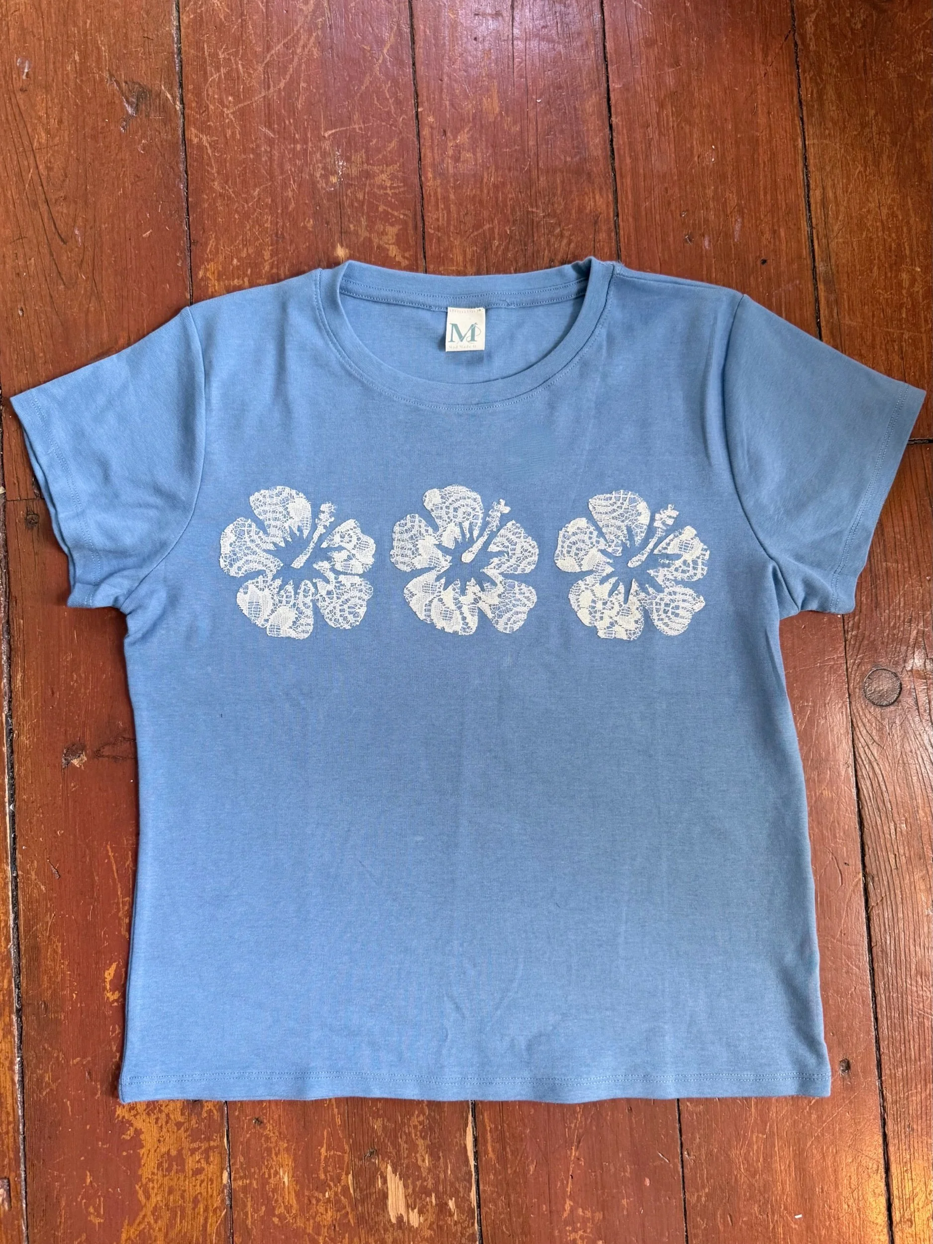 Hibiscus baby tee