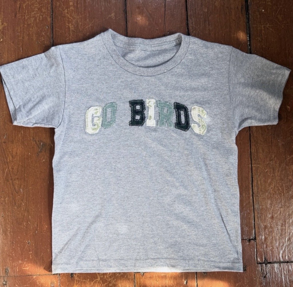 "Go Birds" Baby Tee (Custom Order)