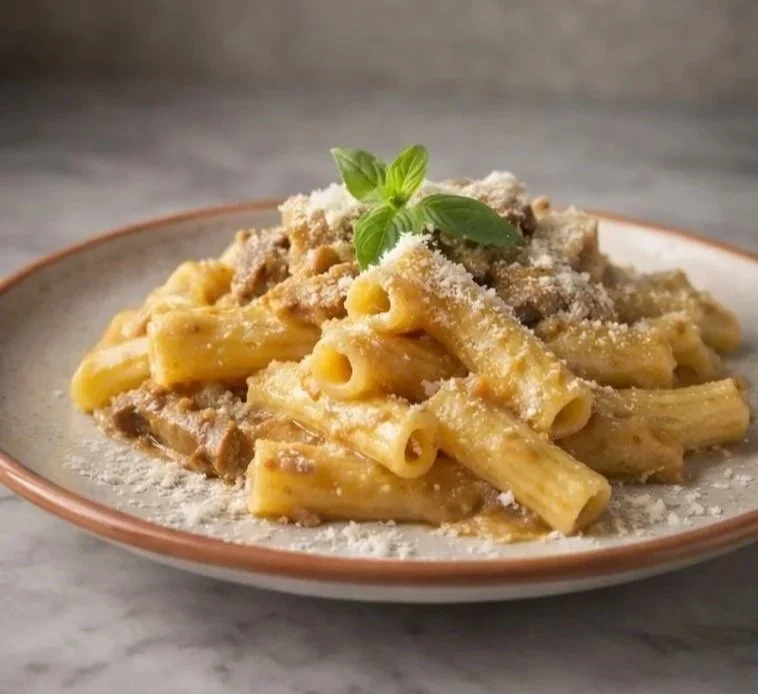 Pasta fresca italiana casera en restaurante en Altea