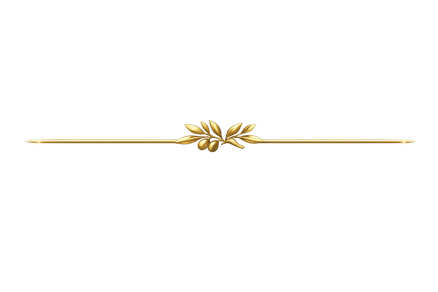 Detalle decorativo dorado estilo pizzeria napolitana en Altea