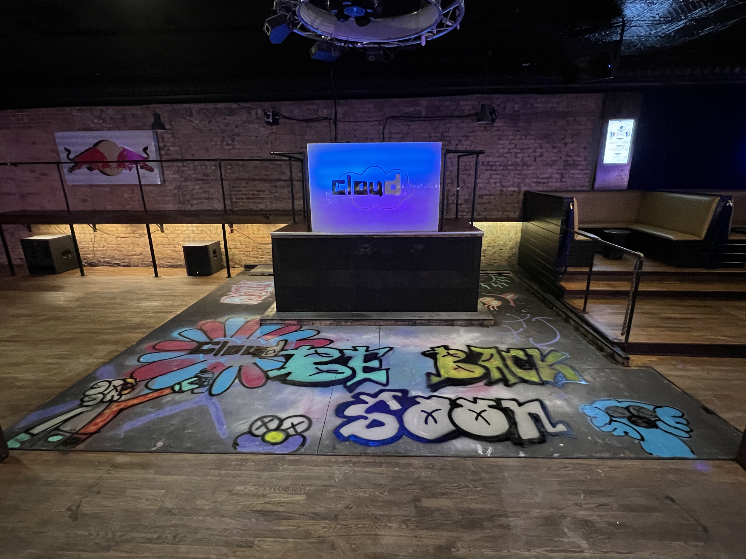 Temporary dance floor