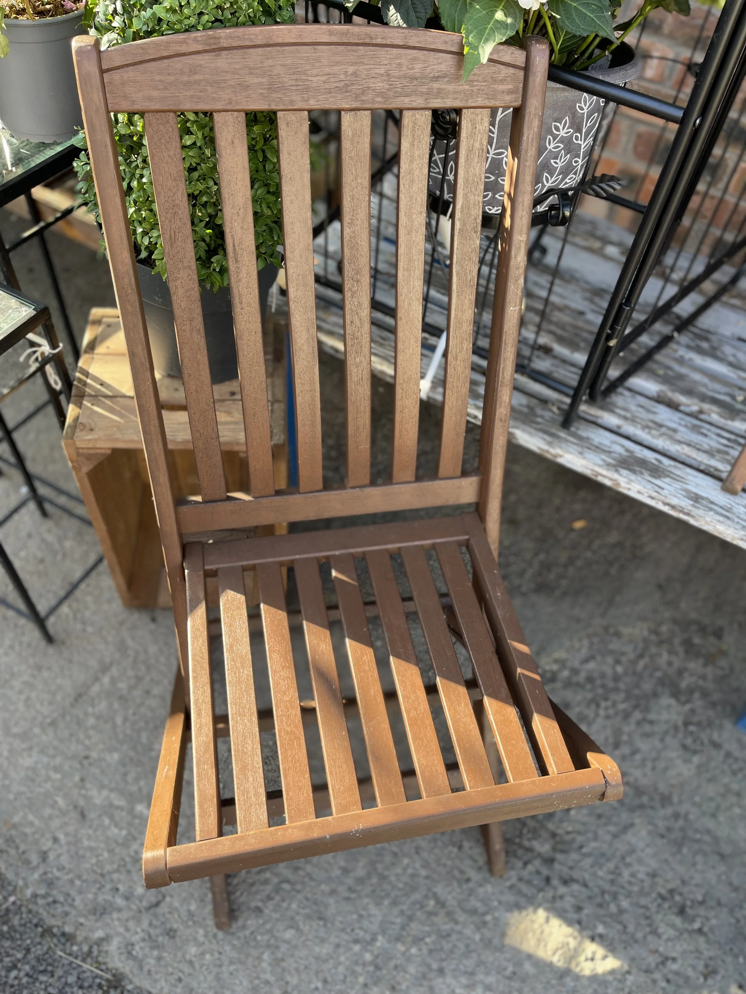 Hardwood Bistro Set
