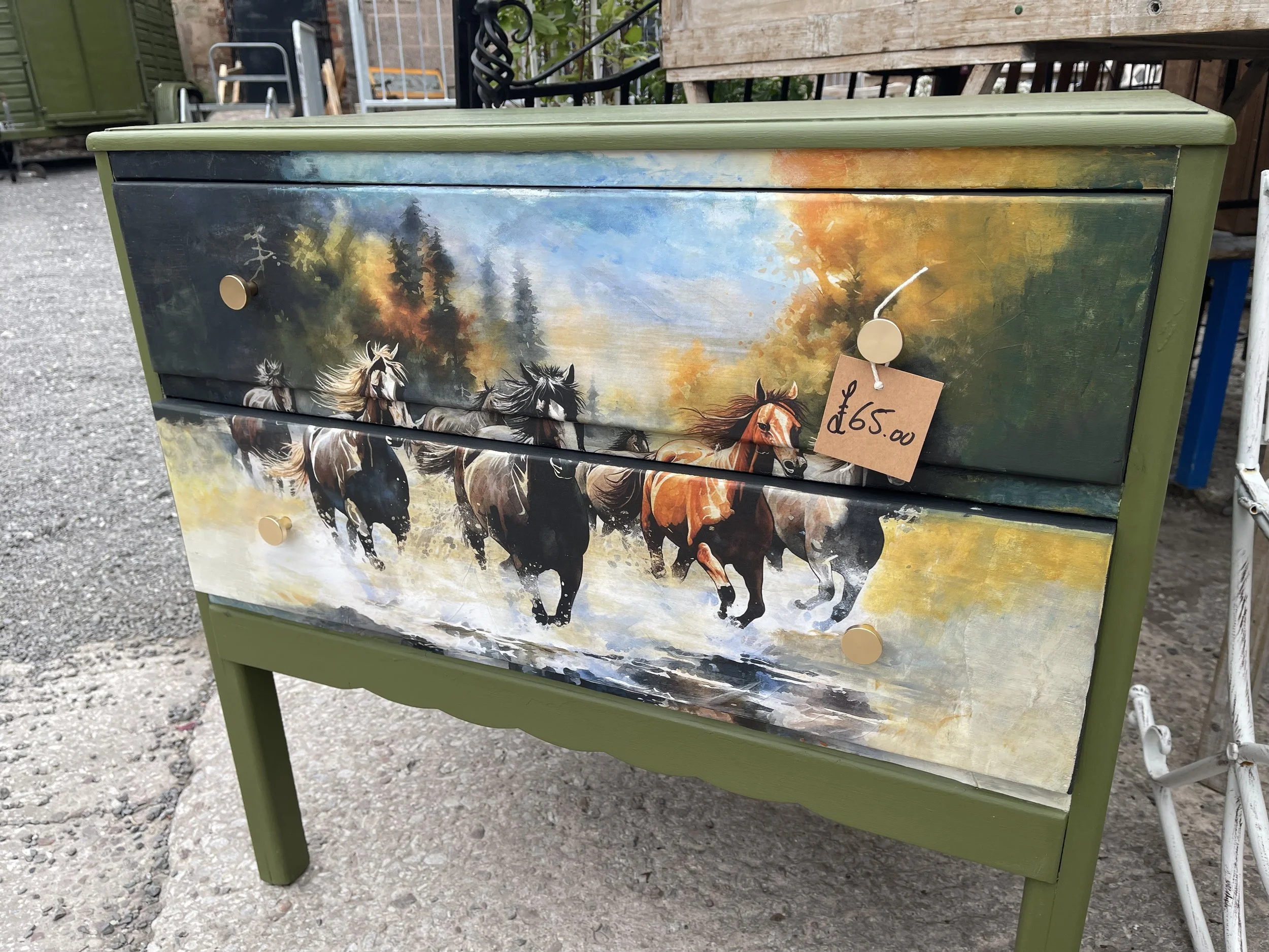 Up-Cycled Drawers