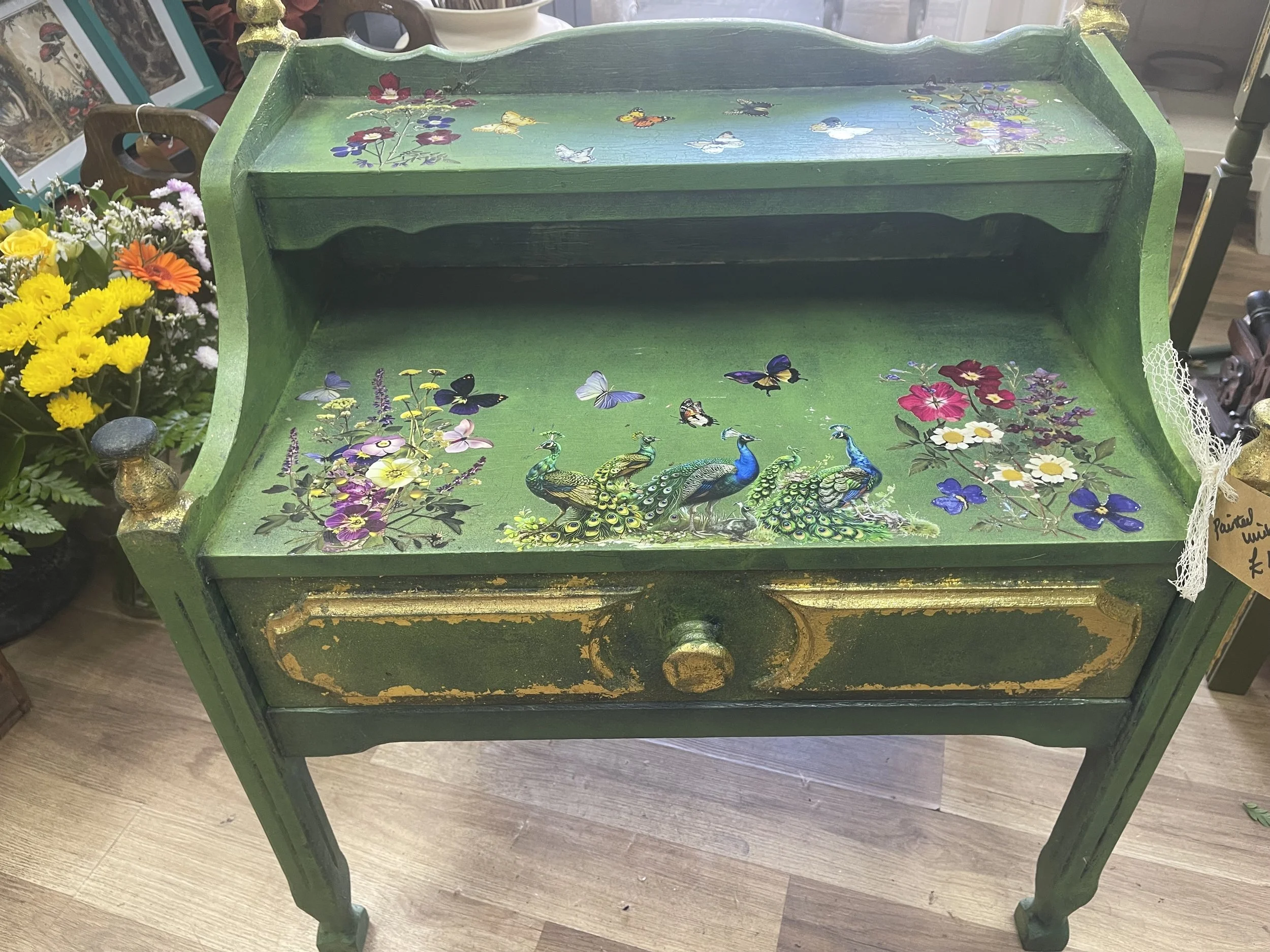 Small Up-Cycled Desk