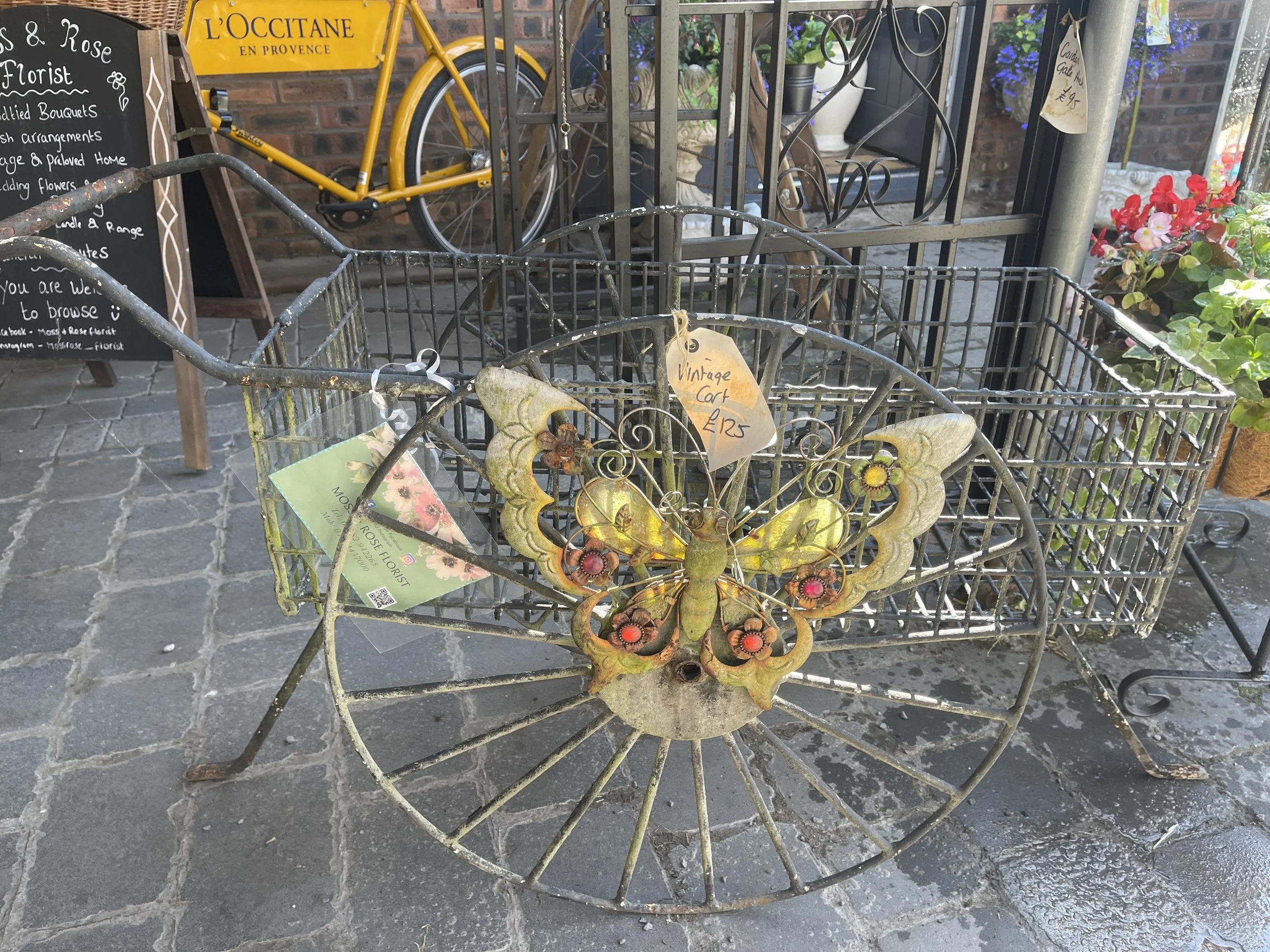 Vintage Decorative Cart