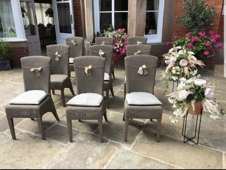 Wedding flowers and venue dressing