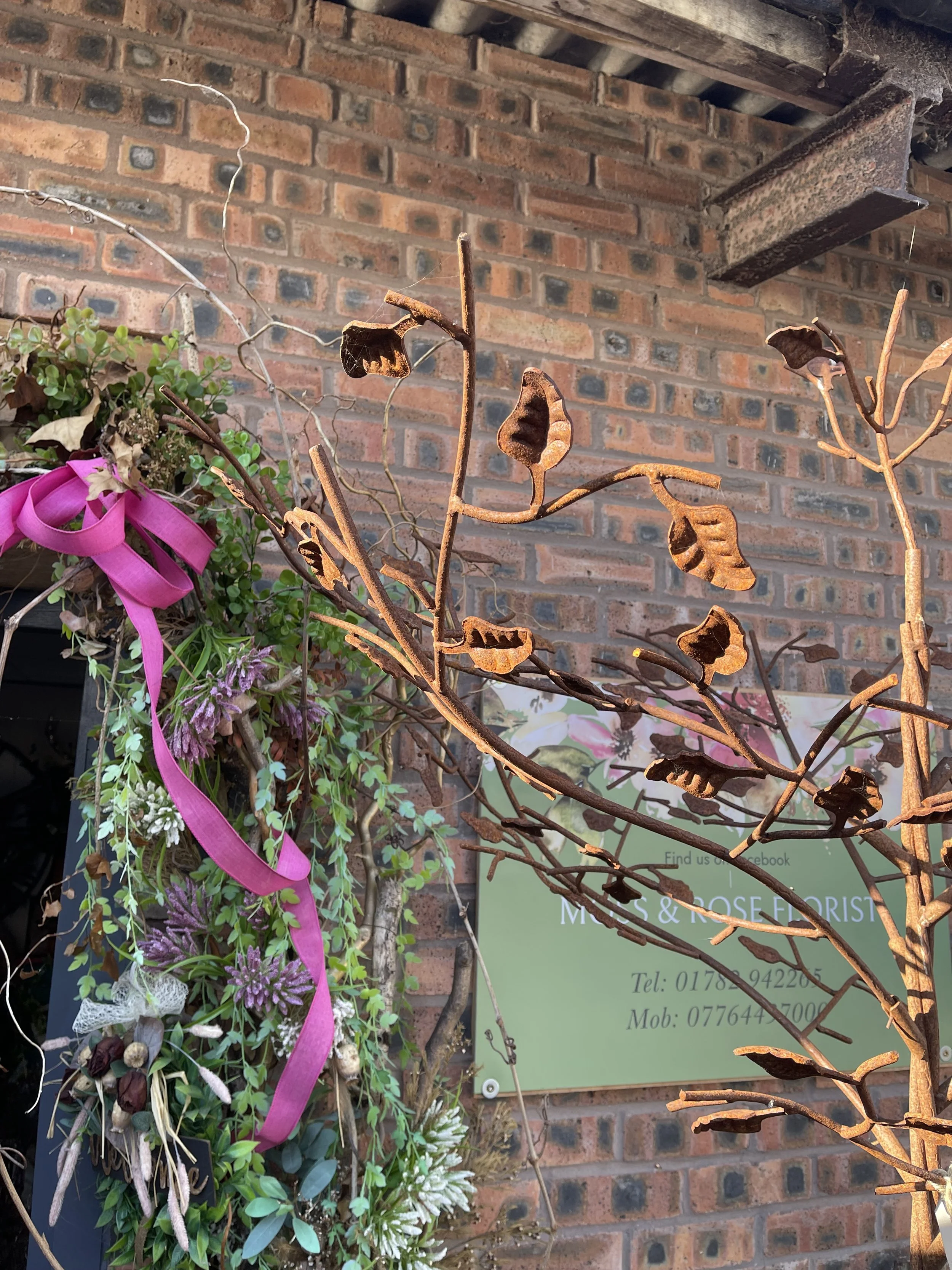 Metal Tree Of Life Sculpture