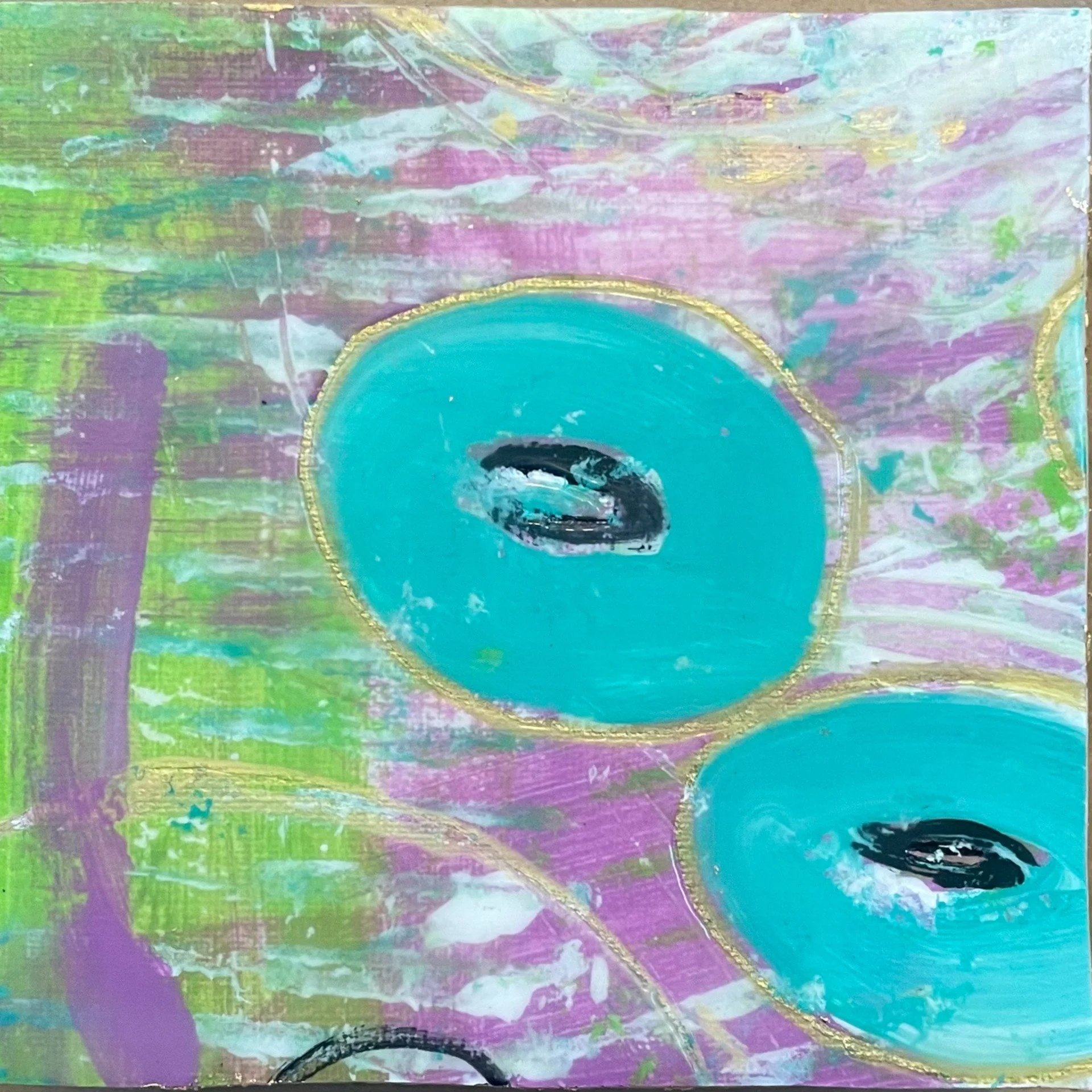 multi color abstract artwork