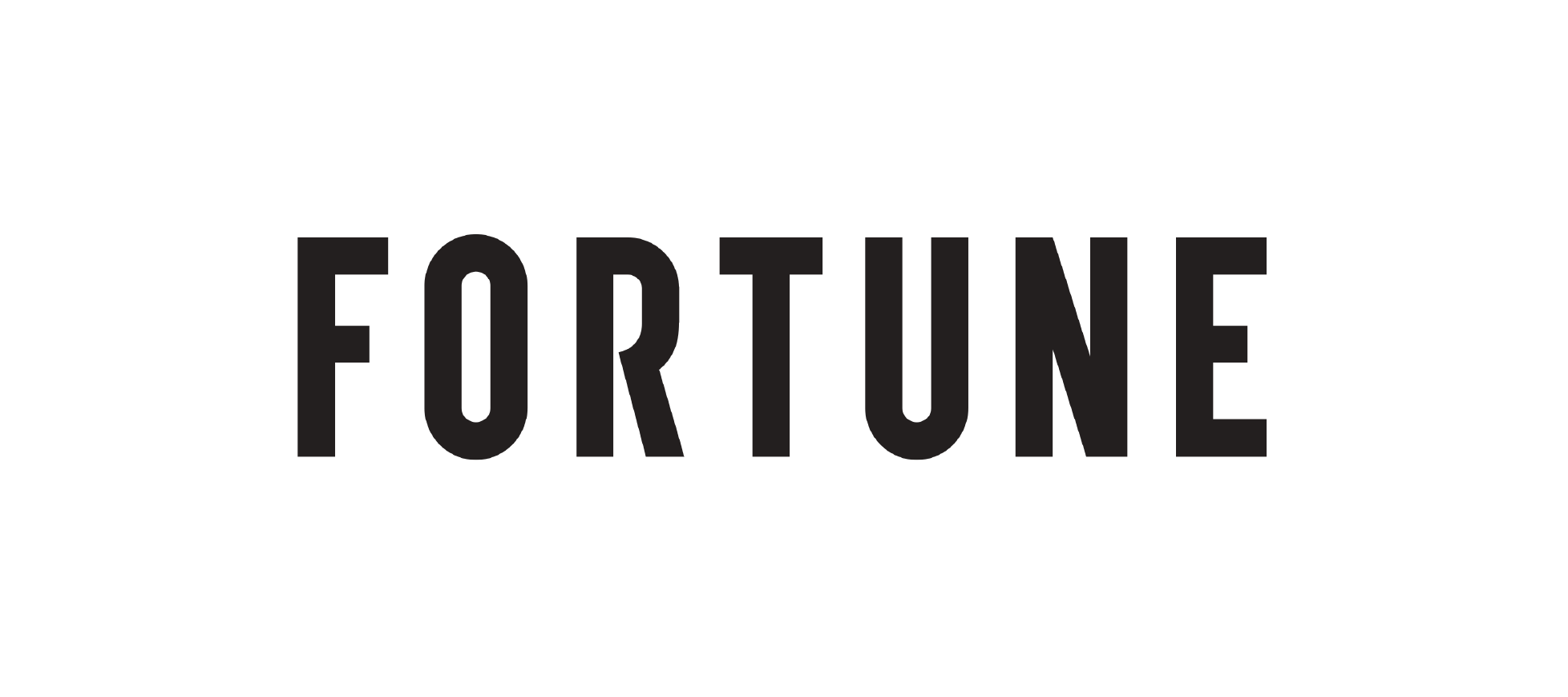 Fortnite logo in black and white with a stylized mountain and lake icon above the text.