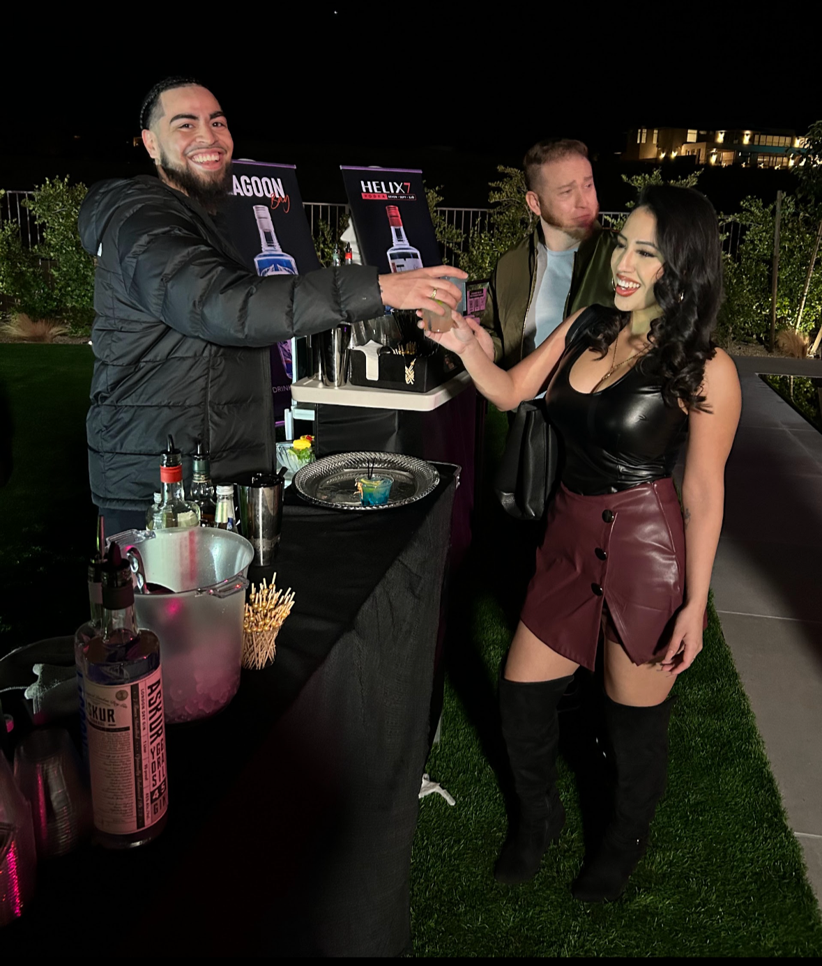 Bar hosted by Helix Vodka & Askur Gin