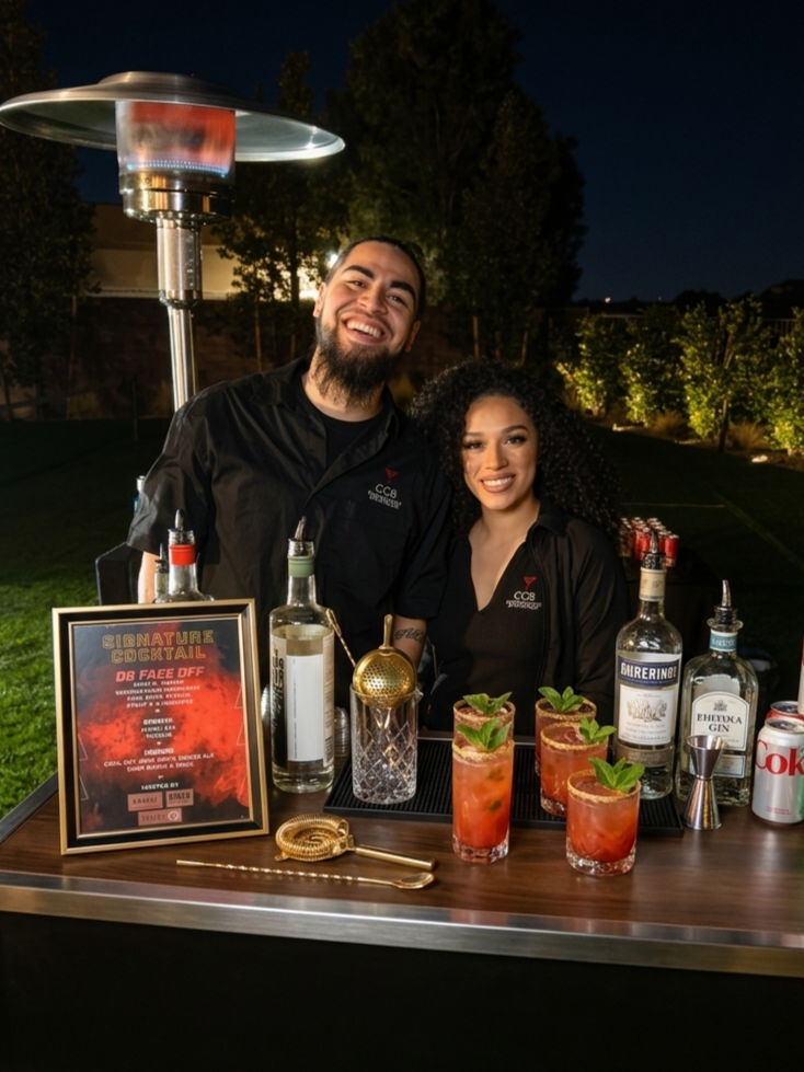 Bar hosted by Helix Vodka & Askur Gin