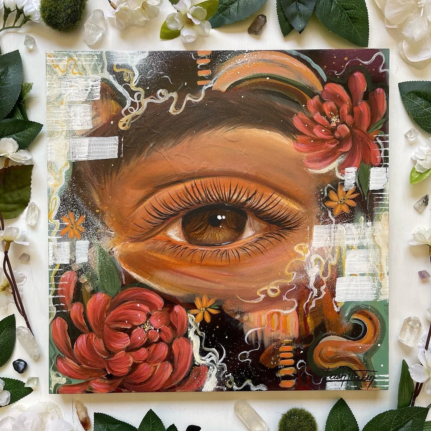 "Soul Garden" Original Oil Painting