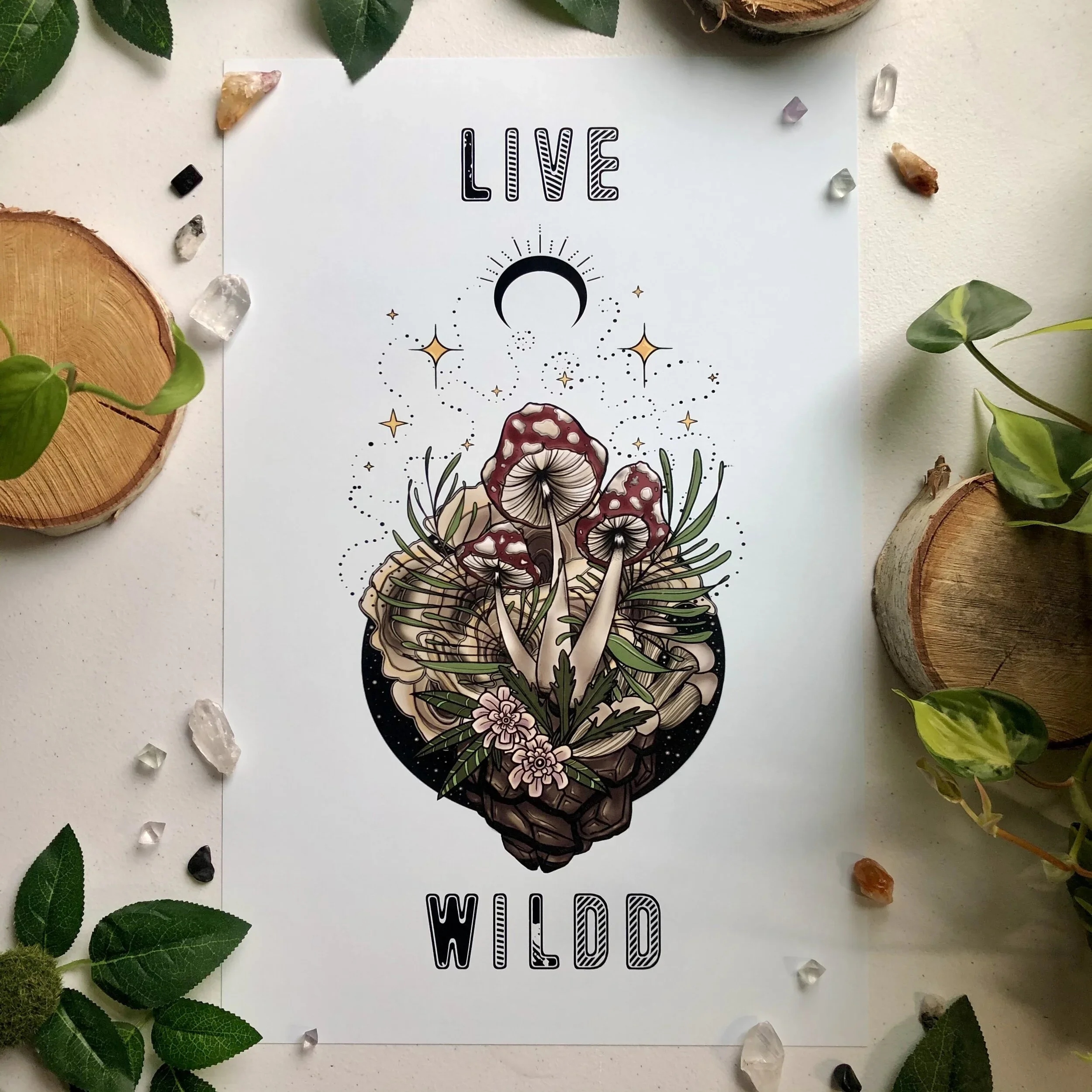 "Live Wildd" 11x17 Poster