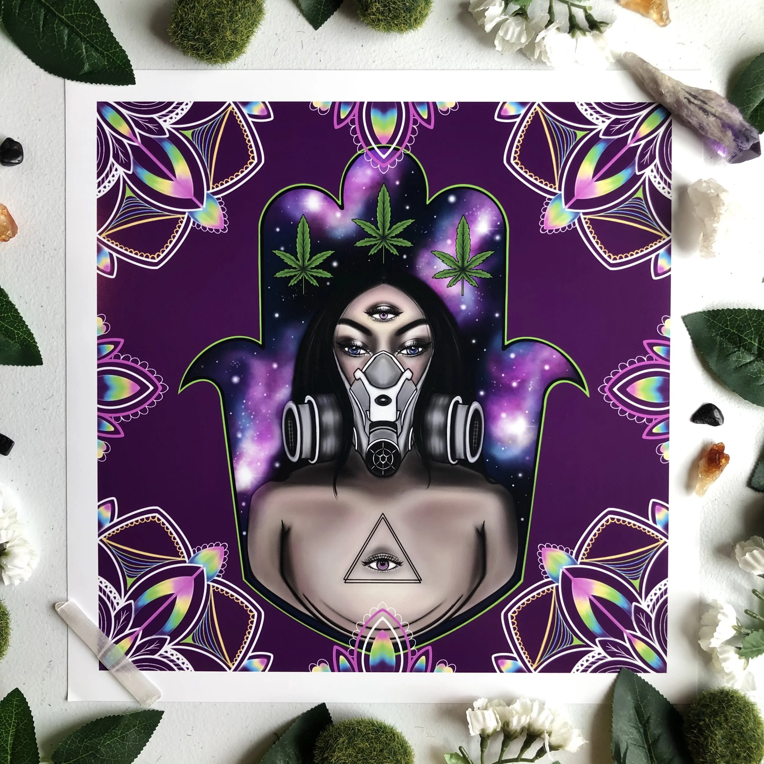 "Energy Protector" Art Print