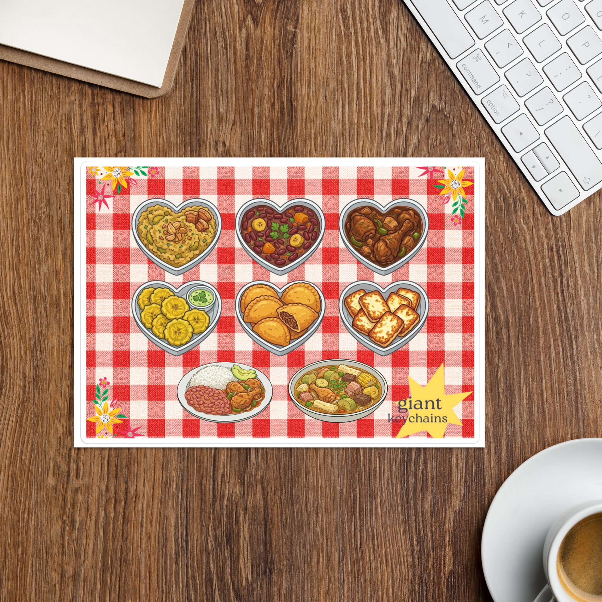 kiss-cut-sticker-sheet-white-front-foodie-caribbean