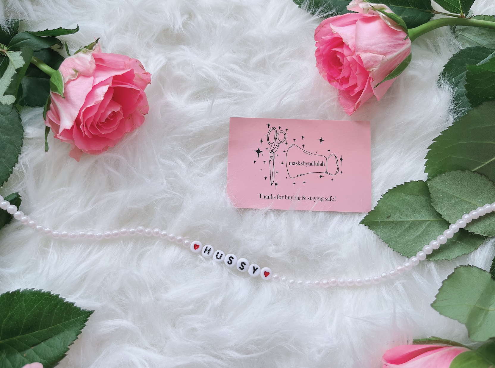 🌸 Hu$$y choker 🌸