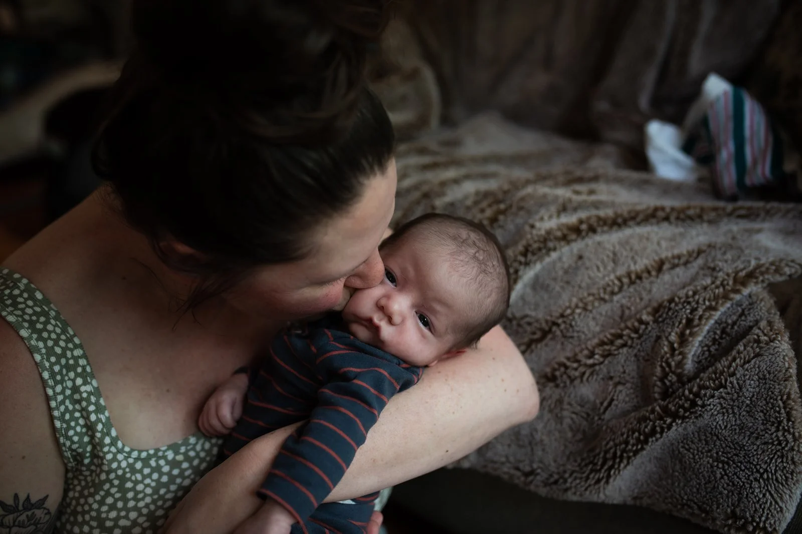 Newborn baby photograph