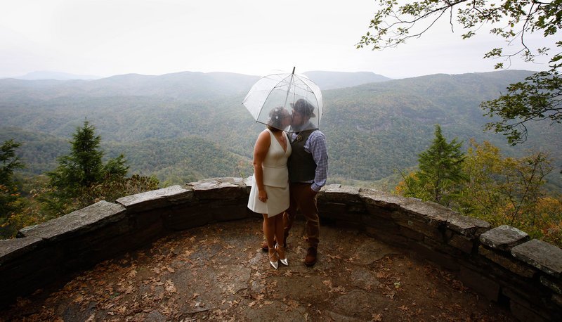 Mountainside Intimate Wedding