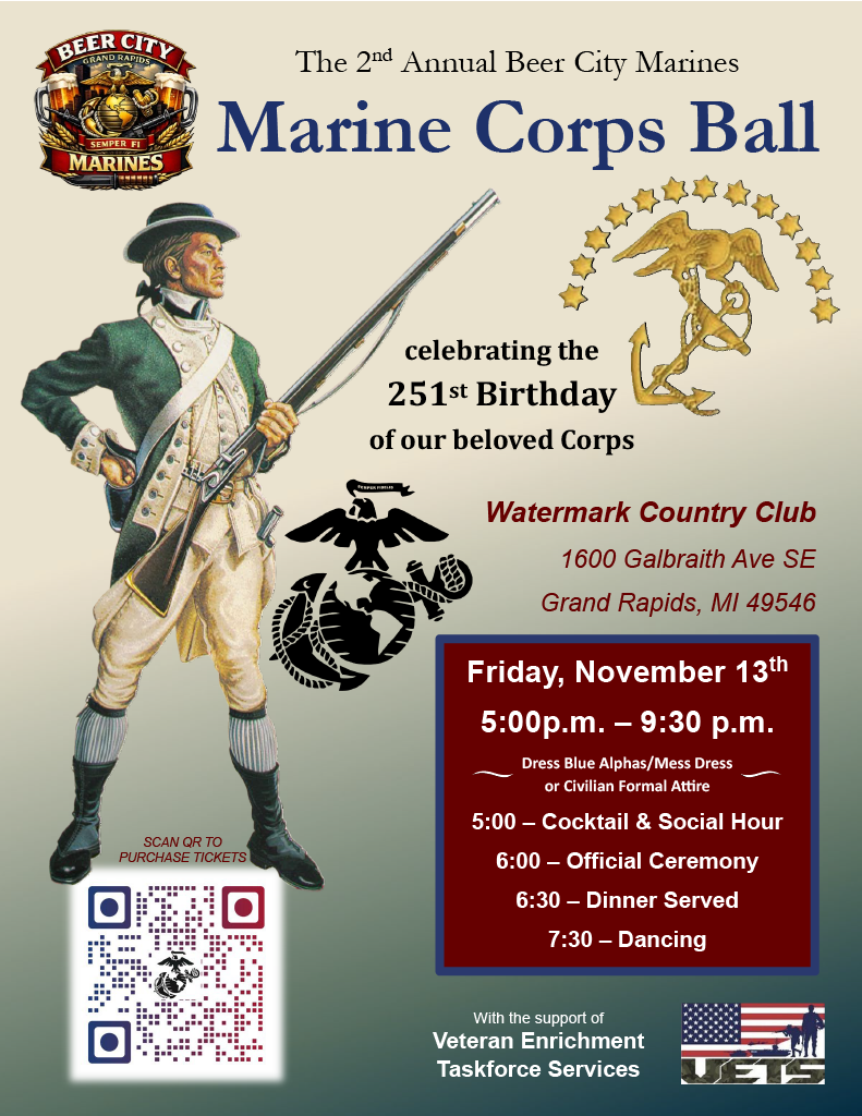 2nd Annual Beer City Marines Ball