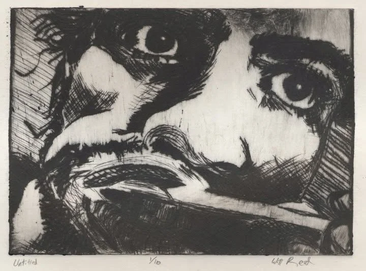 Untitled Self-Portrait

etching