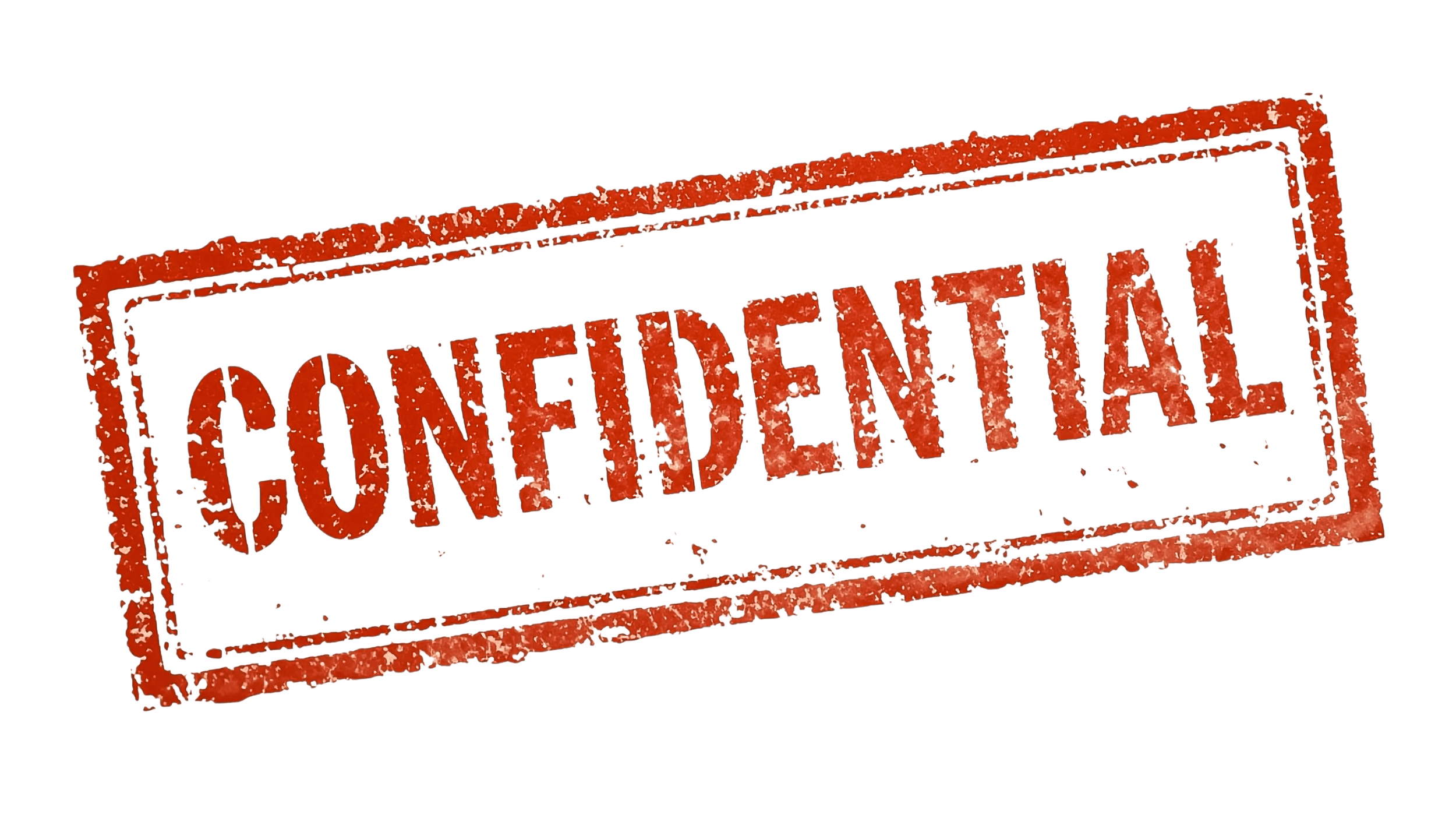 confidential stamp