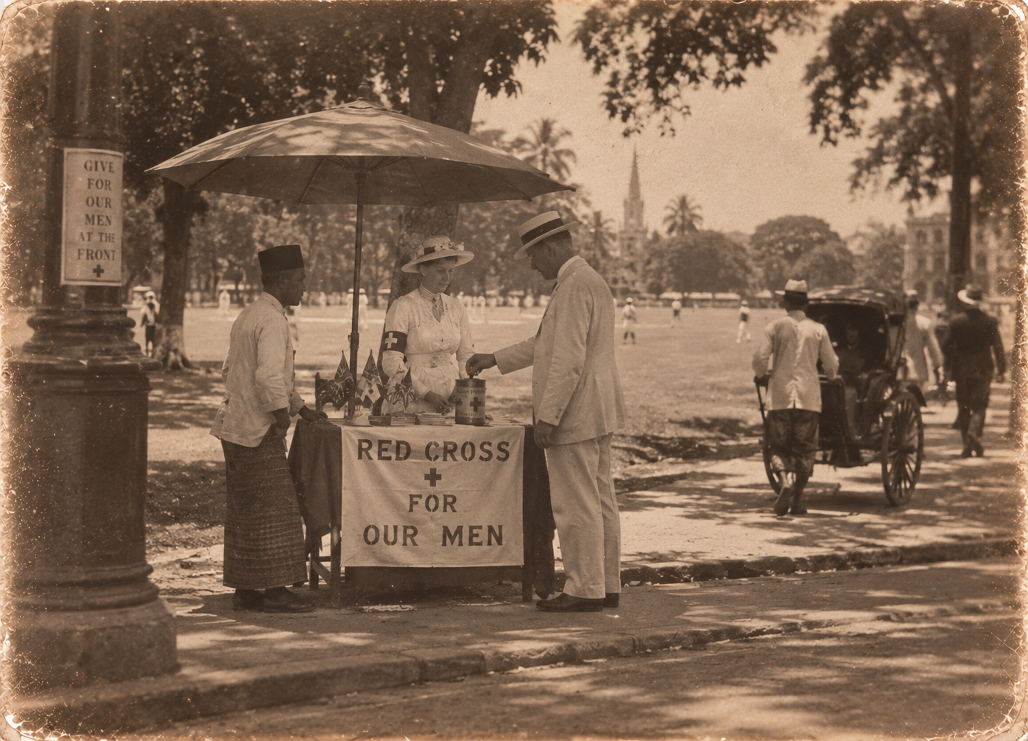 21) Red Cross point.