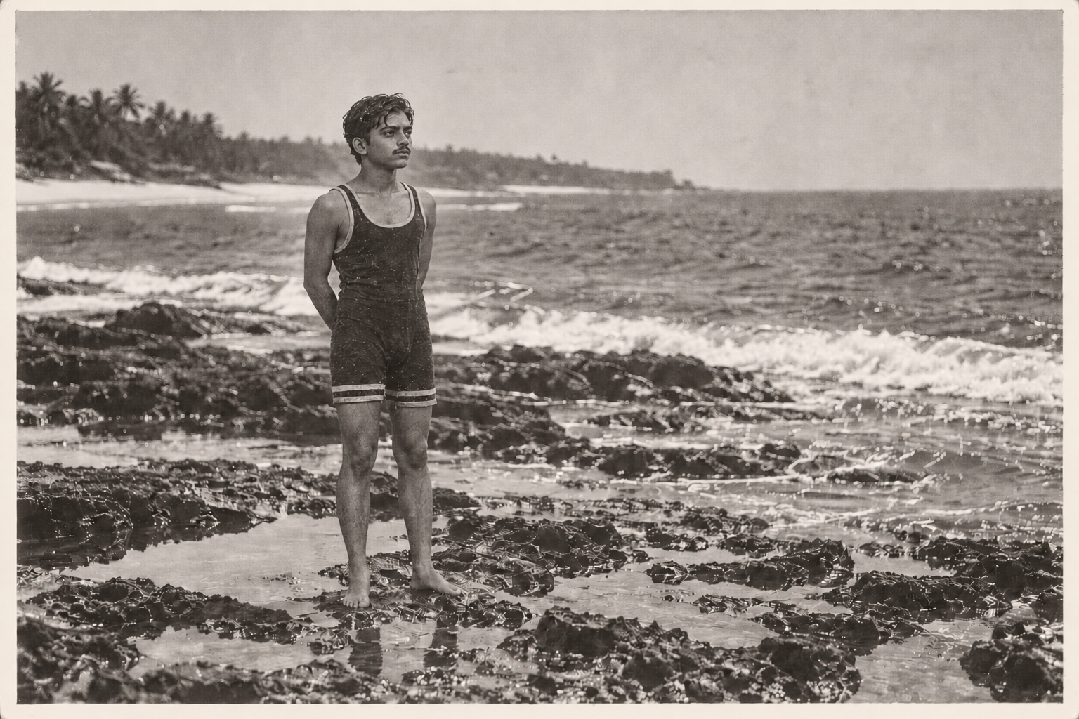 31) Ravi alone at the rocks taken by Samuel 