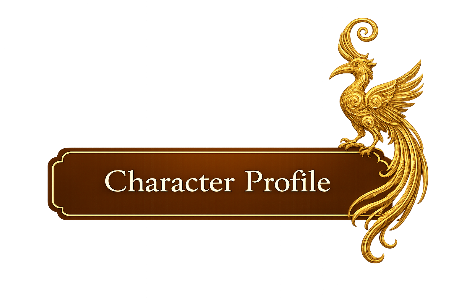 Character Profile button