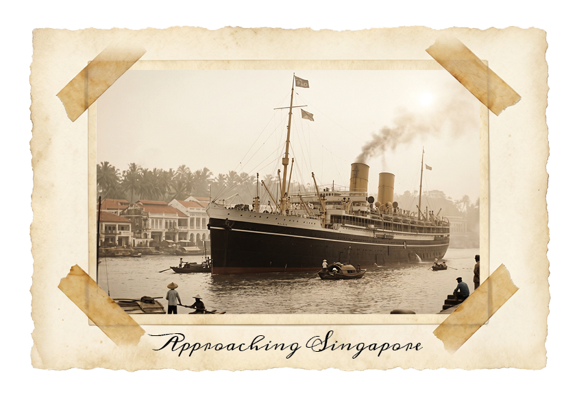 SS Maloja in Singapore
